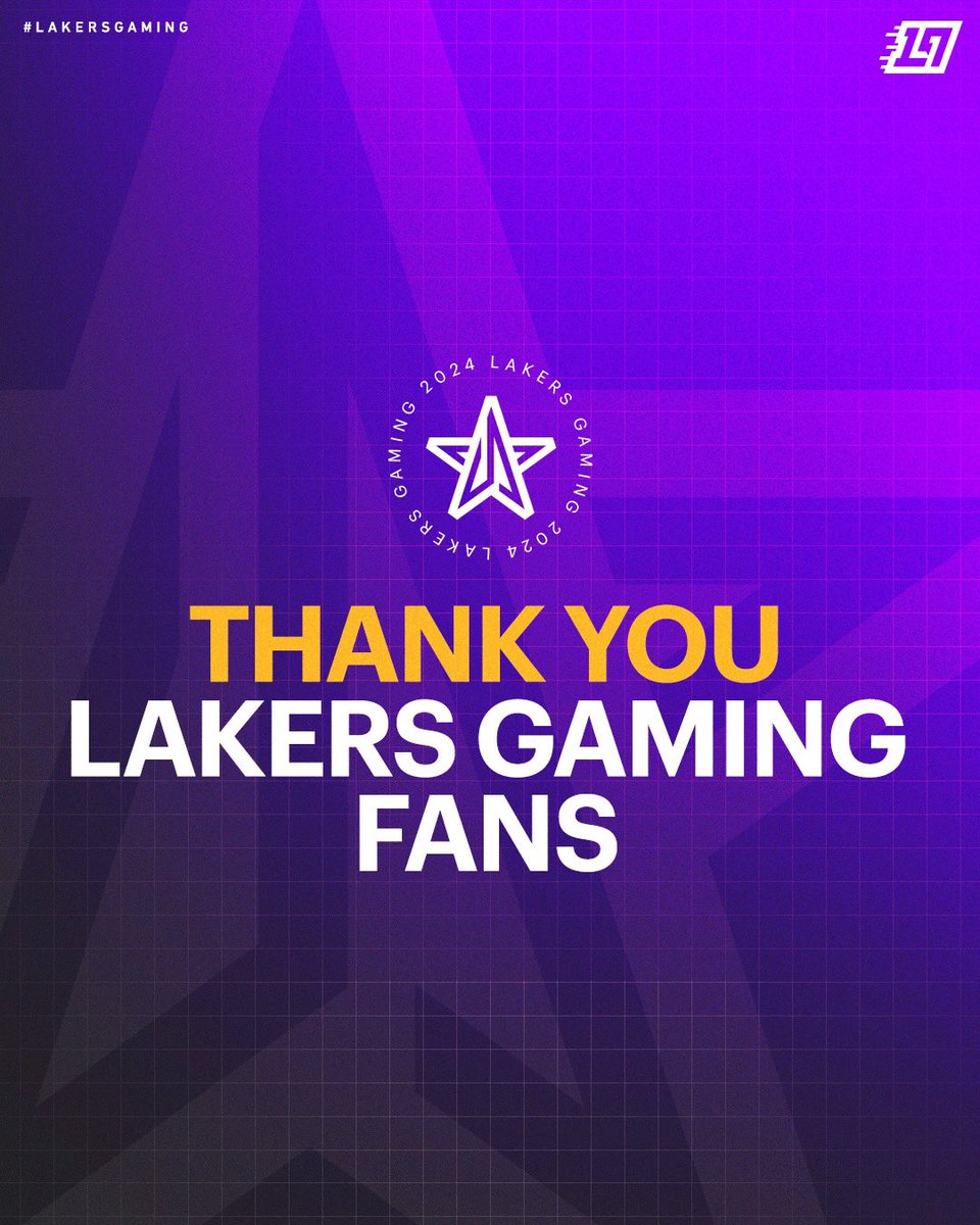 Lakers Gaming (@lakersgaming) on Twitter photo Big shout out to our fans and 2K Community. Made History this season and can't wait to get to work for the next.
#LakersGaming Big shout out to our fans and 2K Community. Made History this season and can't wait to get to work for the next.
#LakersGaming