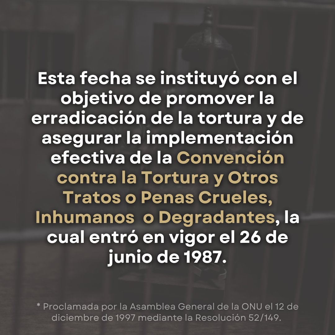 tadei_unmsm's tweet photo. #TADEIDay | Hoy, 26 de junio, conmemoramos el Día Internacional en Apoyo a las Víctimas de la Tortura. Rindamos homenaje a su valentía y resiliencia, y promovamos acciones para erradicar la tortura y garantizar justicia. 💬🌍 https://t.co/GNHnbianZM