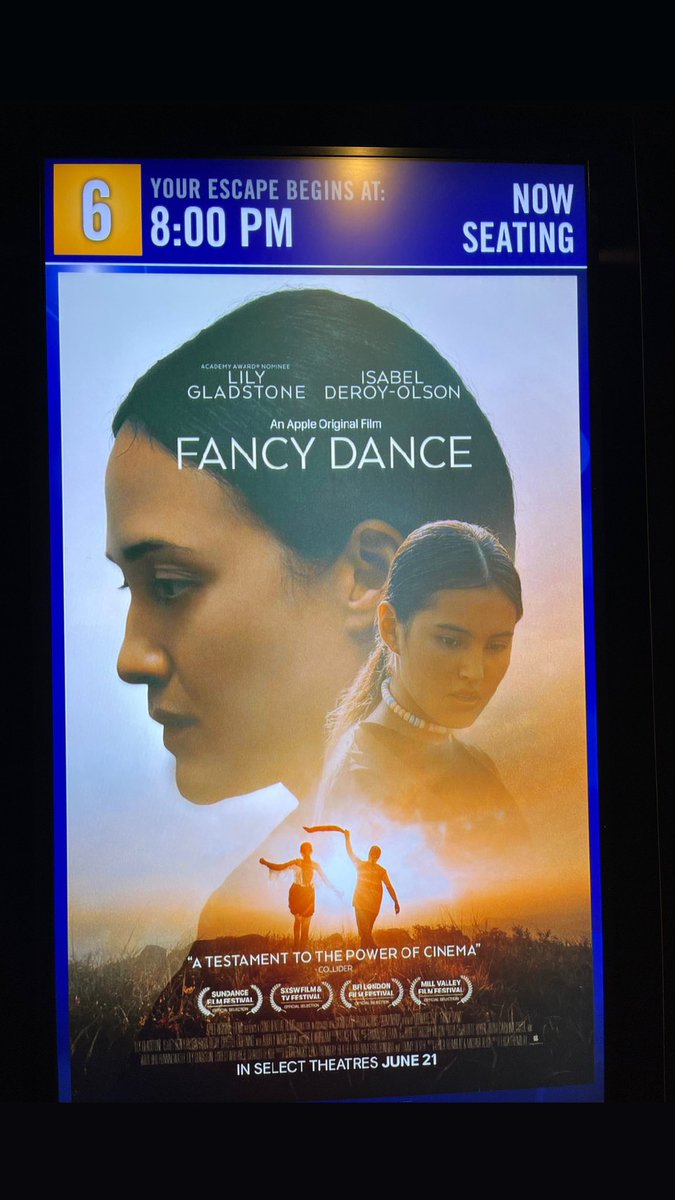 StacyH90's tweet image. Made a trip downtown Toronto with this lovely to see Fancy Dance! 💕
@lisamwake 

I’ve been wanting to see this for months! So happy it’s out in theatres now!
@lily_gladstone @AppleTV 

#FancyDance #LilyGladstone
