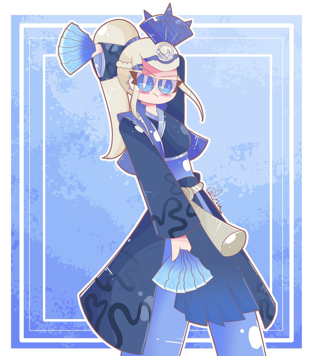 Catsaryck's tweet photo. I drew the cute Mizuki 

Comms for: @bowsergaun 

#Fortnite
#FortniteArt #FortniteFanArt
#フォートナイトイラスト https://t.co/5umCoDDy4h