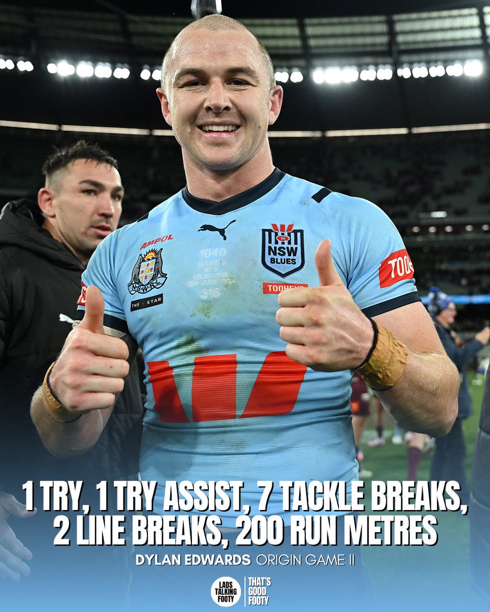 Stat__Hub's tweet photo. The difference makers, which one of Mitch Moses, Latrell Mitchell and Dylan Edwards impressed you the most? ๐ต๐ต
#LatrellMitchell #MitchMoses #DylanEdwards #stateoforigin https://t.co/TablBOvUrO