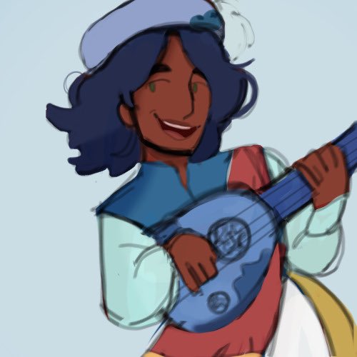 maslosthings's tweet photo. #bitbic #berryinthebigcity #hucklebread #huckleberrypie (Old cringe!) I thought Huckleberry should’ve been a bard in that Halloween episode and now that a dnd one was released I stand by that fact https://t.co/rQvEW081vi
