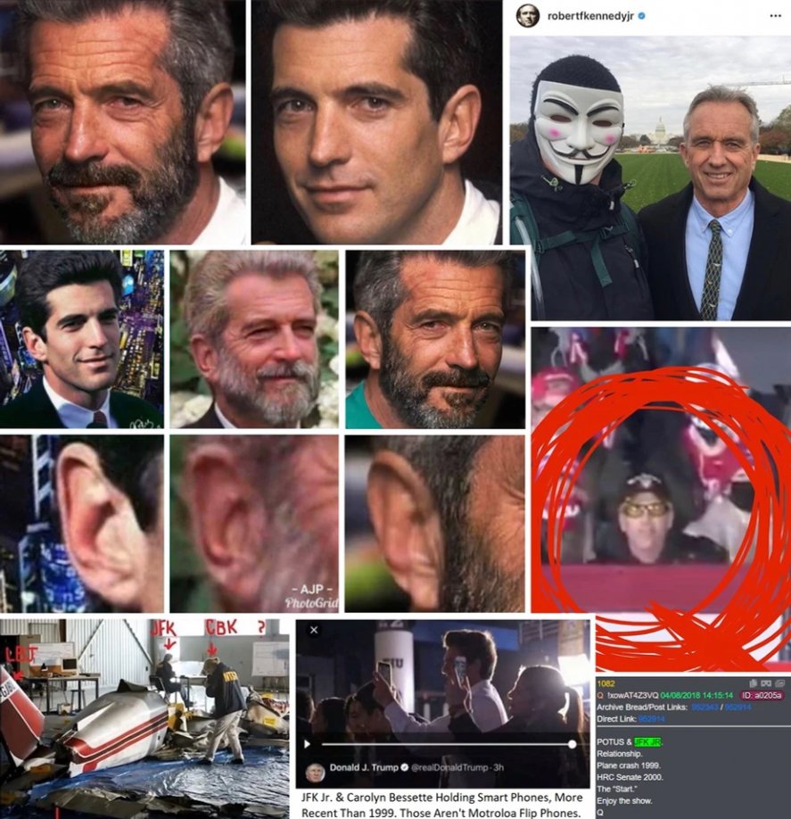 TruthAwakeningX's tweet photo. Let me make this super simple for people! 
We are done sharing proof about JFK Jr being alive!
I still get idiots asking me where is my proof where is my proof. 
People choose not to see it and that's their problem I'm not here to convince anybody of anything. 
If people don't know by now that JFK Jr is alive that's their own choice to choose their ego over the truth and that is their problem not mine. 
I only have one responsibility and that is to the truth and to my God and my Lord Jesus and that's it. 
I have not a single responsibility to prove anything to anyone. 
The truth is everyone's responsibility to find and discern for themselves. 
I'm not going to waste time on you stupid f****** idiots that want to still tell me that I don't have any proof about JFK Junior being alive I won't waste my time on you idiots! 
I've been showing proof for years and you choose not to see it and that's your own ignorance and your own ego.
You can't pick up the truth and hold your ego at the same time. 
I swear to God I'm going to be doing my second bitches dance the moment JFK Jr walks out on that stage I swear I'm going to be introducing my second bitches dance to the whole fucking world and especially you dumbasses that have been calling me crazy all these years! 
JFK JR IS ALIVE, JFK JR IS ALIVE, JFK JR IS ALIVE, JFK JUNIOR IS ALIVE, JFK JUNIOR IS ALIVE, AND JFK JR IS YOUR VICE PRESIDENT AND HE'S GOING TO BE YOUR VICE PRESIDENT AGAIN AND NOTHING YOU CAN SAY TO ME IS GOING TO CHANGE THAT TRUTH OR THAT FACT! JUST BECAUSE YOU DON'T KNOW IT DOESN'T MEAN IT'S NOT THE TRUTH OR IT'S NOT THE FACT AND IT CERTAINLY DOESN'T MEAN IT'S A LIE JUST BECAUSE YOU DON'T KNOW IT! 
This is JFK Jr at a Trump rally in Vegas.
You all will just come up with excuses why it's not true so why would we waste our time showing you proof when you deny it just because your egos get in the way. 
JFK Jr follows me on Truth social and we followed each other for years. 
So keep not believing I don't give a damn I really don't. But we show proof all the time and just because you choose not to see it doesn't mean there's not plenty of proof.