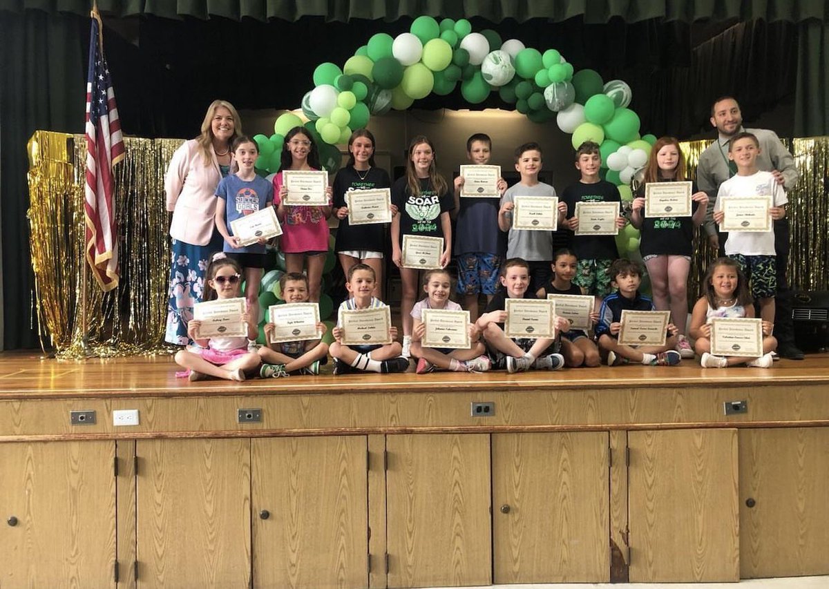 Congratulations to our students with 100% attendance!