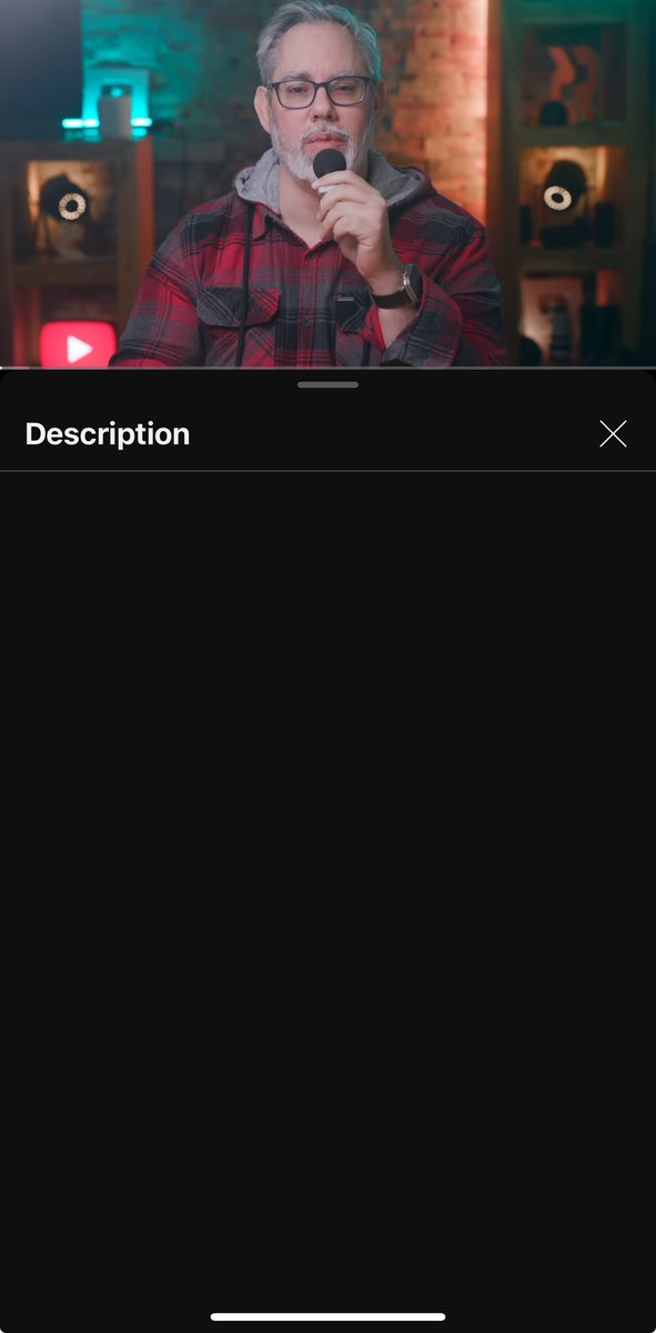 ___wlsn___'s tweet photo. Can you fix this bug? Can’t see description for a week now @TeamYouTube @YouTubeLiaison https://t.co/k0lFEBMVV3