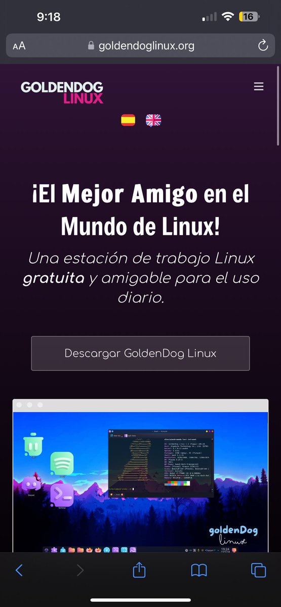El sitio oficial esta teniendo grandes cambios a partir de ahora tiene un switch de idioma también!!