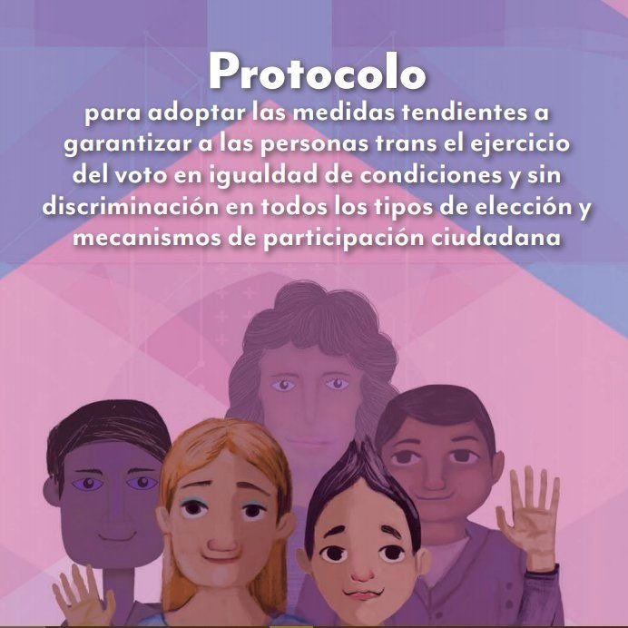 CZavalaP's tweet photo. ¿Sabías que el @INEMexico cuenta con un #ProtocoloTrans🏳️⚧️? Tiene el propósito de garantizar que el ejercicio del voto de las personas trans se realice en igualdad de condiciones y libre de discriminación.
Este protocolo atiende la recomendación general número 3 del informe Violencia contra personas LGBTI de la @CIDH, relativa al diseño e implementación de medidas para eliminar la estigmatización, los estereotipos y la discriminación contra las personas LGBT+. #INEIncluyente 🏳️🌈
Te invito a consultarlo en 🔗 https://t.co/ekt4byf9ED