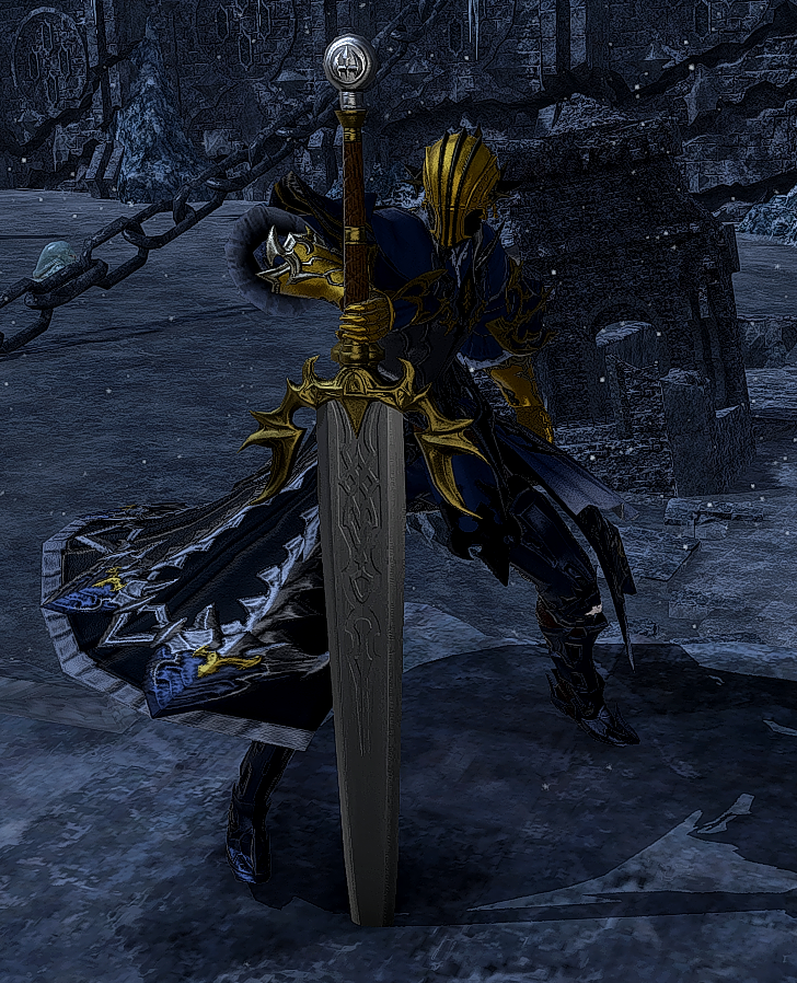 ThatOneGuyATC's tweet photo. @syrosaur Hi! Thank you for the opportunity! I love your art :). This is Vouivre Siegebione, an Elezen Knight who strayed away from the way of a Dragoon to that of a Dark Knight due to dark realizations of his past.. https://t.co/PV4iYJ7wrI