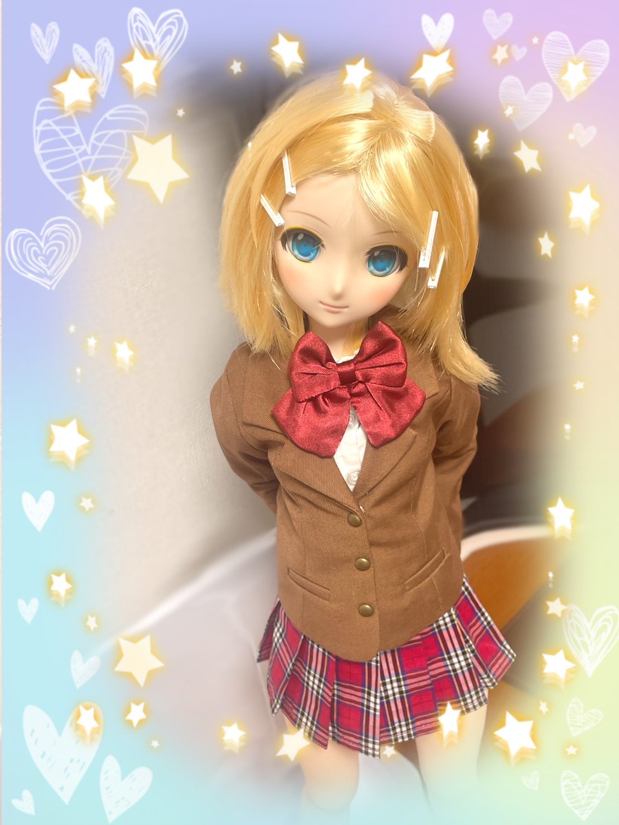 dollrin1227's tweet photo. 前にりんちゃんにスカート欲しいなぁって思ってて
見つけたのがこちら！
可愛い
シャツもあるから夏冬どちらでもいけそう https://t.co/rq0V6UA1ih