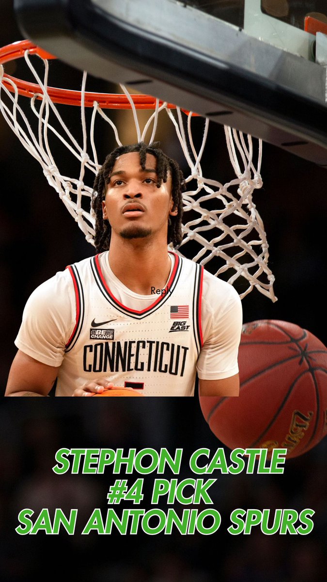 #4 Pick, Congrats <a href="/StephonCastle/">Stephon Castle</a> #UconnNation