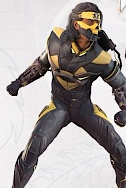 I hope he got a maskless gear if his gear is the mask