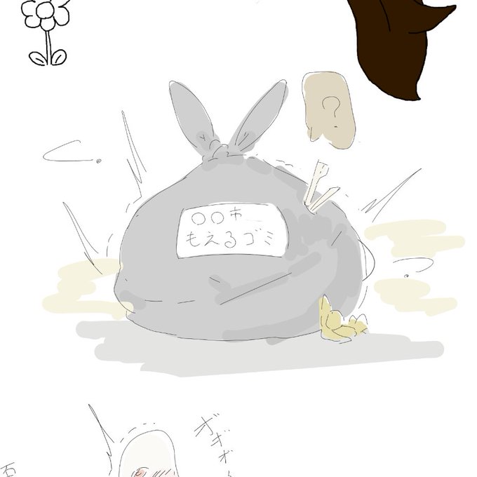 ゴミ袋+ゴミ化

内臓が全部ゴミ化してるぞ!!!
この後焼却されて人生終了だぞ… 