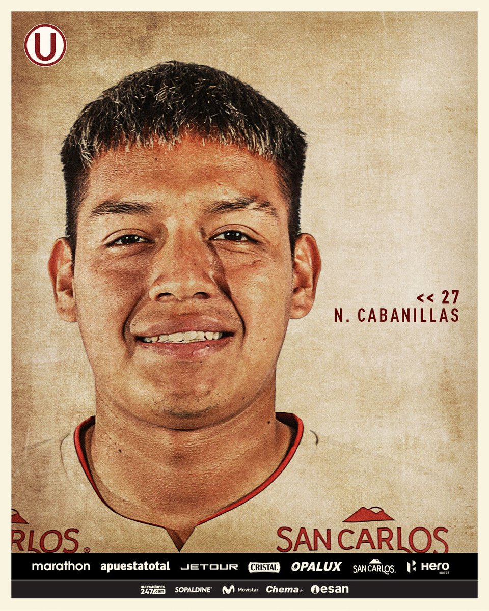 Universitario's tweet photo. ⏱️ 43' | 🔄 Cambio en Universitario 
 
#Los100DelÚnicoGrande https://t.co/n888LJ8NYf