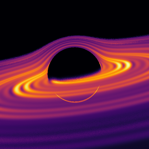 Nicolas_Loizeau's tweet photo. ray tracing black holes in javascript. tomorrow on #fxhash https://t.co/RaXaDsPq2i