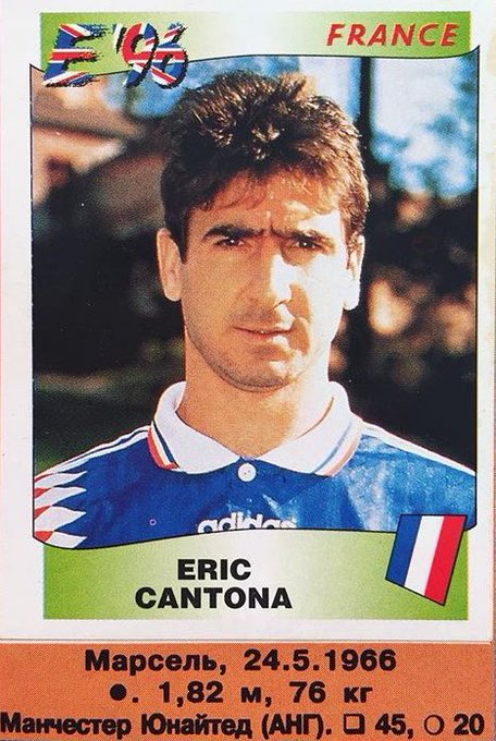 loverfoot_ball's tweet photo. The king 👑 … Eric Cantona #France  #England   #London  #Paris   #FootballFans  #cantona #TheKing  #MUFC  #ManchesterUnited https://t.co/MXCJ3jfItO