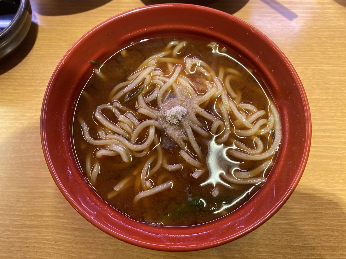 スシローの貝味噌ラーメンの作り方。

アサリ赤だし+天汁+追い麺。

参考までに。

<a href="/akindosushiroco/">スシロー</a>