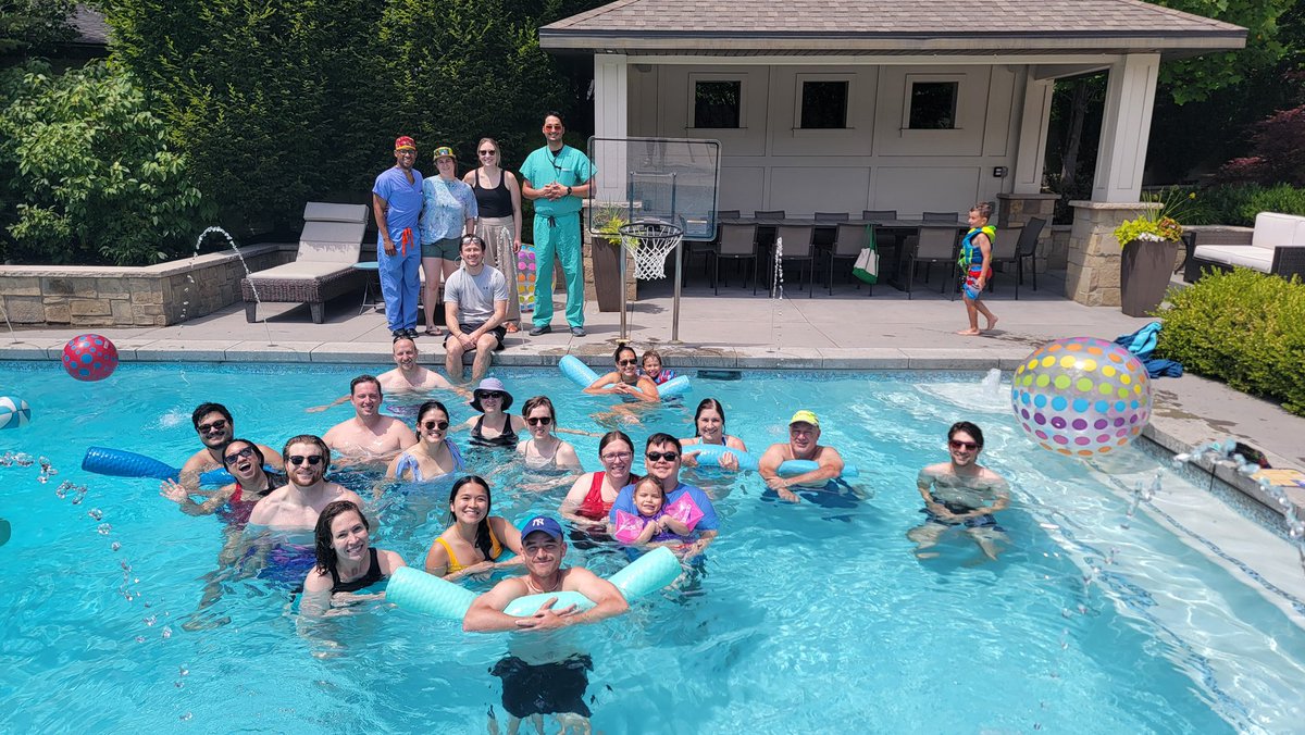 Utah Urology Residency Program (@utahurores) on Twitter photo Urology Residents Annual Pool Party (URAPP) at <a href="/hammymd/">Blake</a> beautiful backyard pool! 🩳🩱
Even the on-call team made it <a href="/SorenaKeihani/">Soren Keihani</a> & <a href="/dm_langston/">Devon M. Langston, MD</a> !😎
<a href="/UtahUrology/">University of Utah Urology</a> Urology Residents Annual Pool Party (URAPP) at <a href="/hammymd/">Blake</a> beautiful backyard pool! 🩳🩱
Even the on-call team made it <a href="/SorenaKeihani/">Soren Keihani</a> & <a href="/dm_langston/">Devon M. Langston, MD</a> !😎
<a href="/UtahUrology/">University of Utah Urology</a>