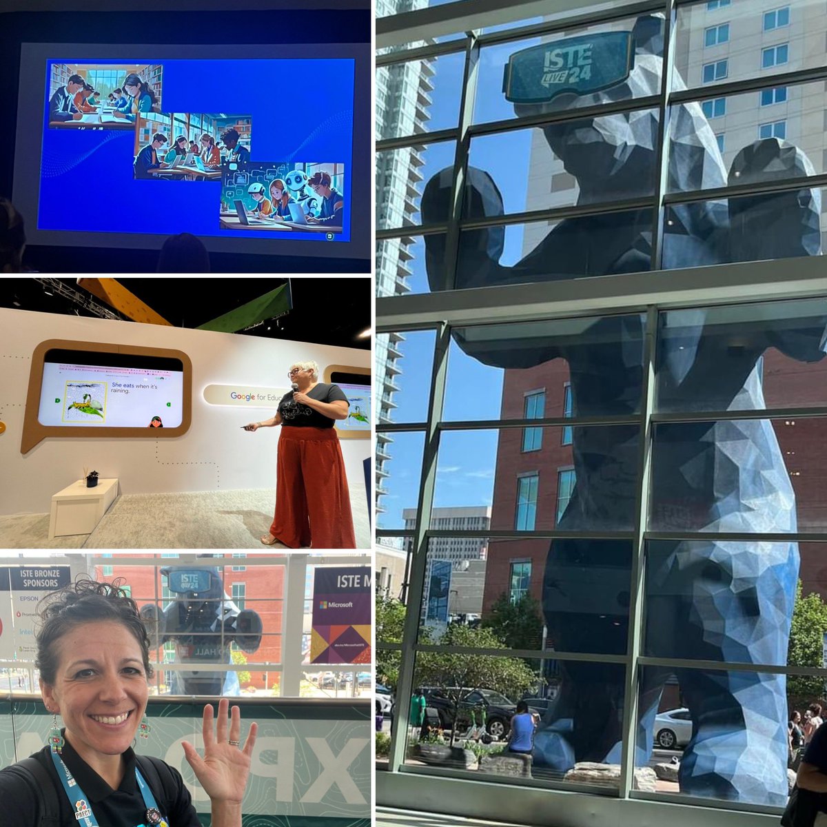 JENTONEY's tweet image. One final in-person 🤯 day of learning! Until next year, @ISTEofficial! And, just like that, #ISTELive 24 is already over! What a whirlwind! I’m so excited to reflect, to share what I learned, to keep learning online, and to head to Gunnison! 🎉🏔️ #PAProudEducator #KTIfamily