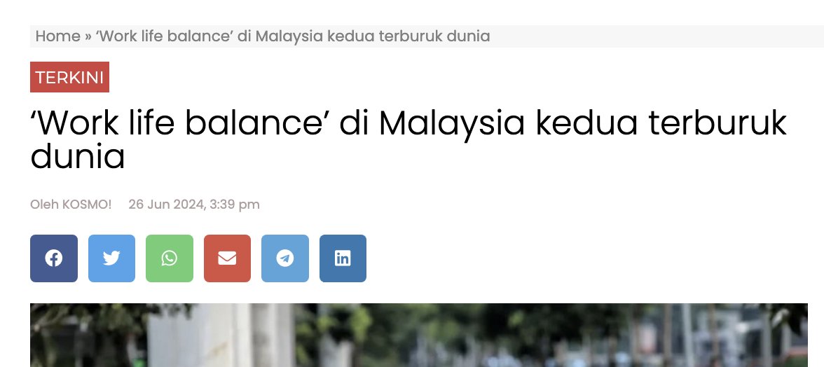 faridaffy's tweet photo. Aku tak tahu nak gelak ke nak menangis.

Rakyat Malaysia sebenarnya ramai yang kerja keras lebih dari yang sepatutnya sampai dapat rehat kejap atau tak rehat langsung.

Itupun masih ramai yang cakap kita ni pemalas. Maybe malas nak hadap manusia talam dua muka atau kehidupan. https://t.co/YnoLcvlkpJ