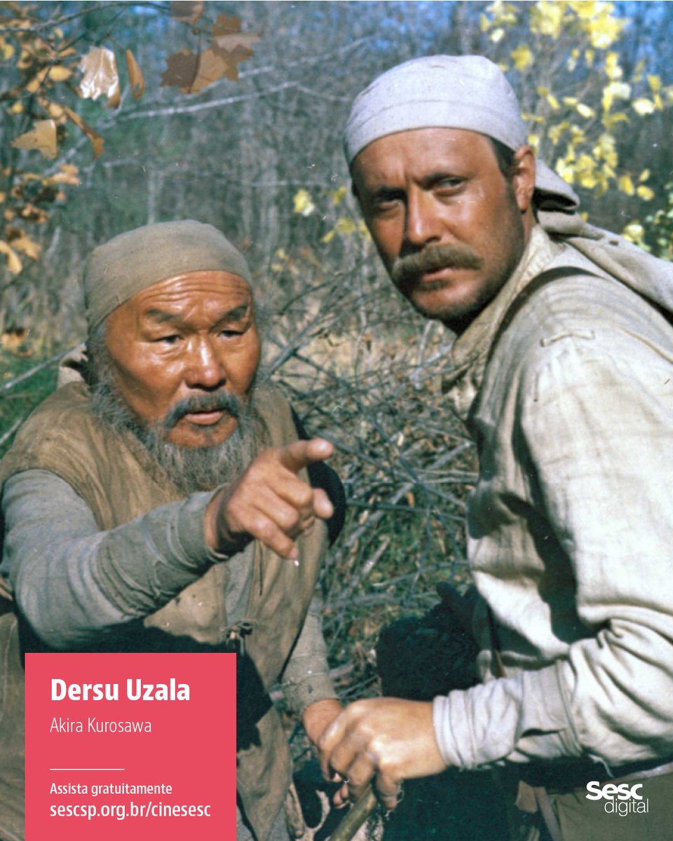 cinesescsp's tweet photo. ESTREIAS NO STREAMING – A plataforma Sesc Digital recebe nesta quinta-feira três filmes imperdíveis: “Dersu Uzala”, de Akira Kurosawa; “Sweetheart”, de Marley Morrison; e “Dias Melhores Virão”, de Cacá Diegues. Assista gratuitamente em https://t.co/okbd60TNqX https://t.co/wqjUfGbjtB