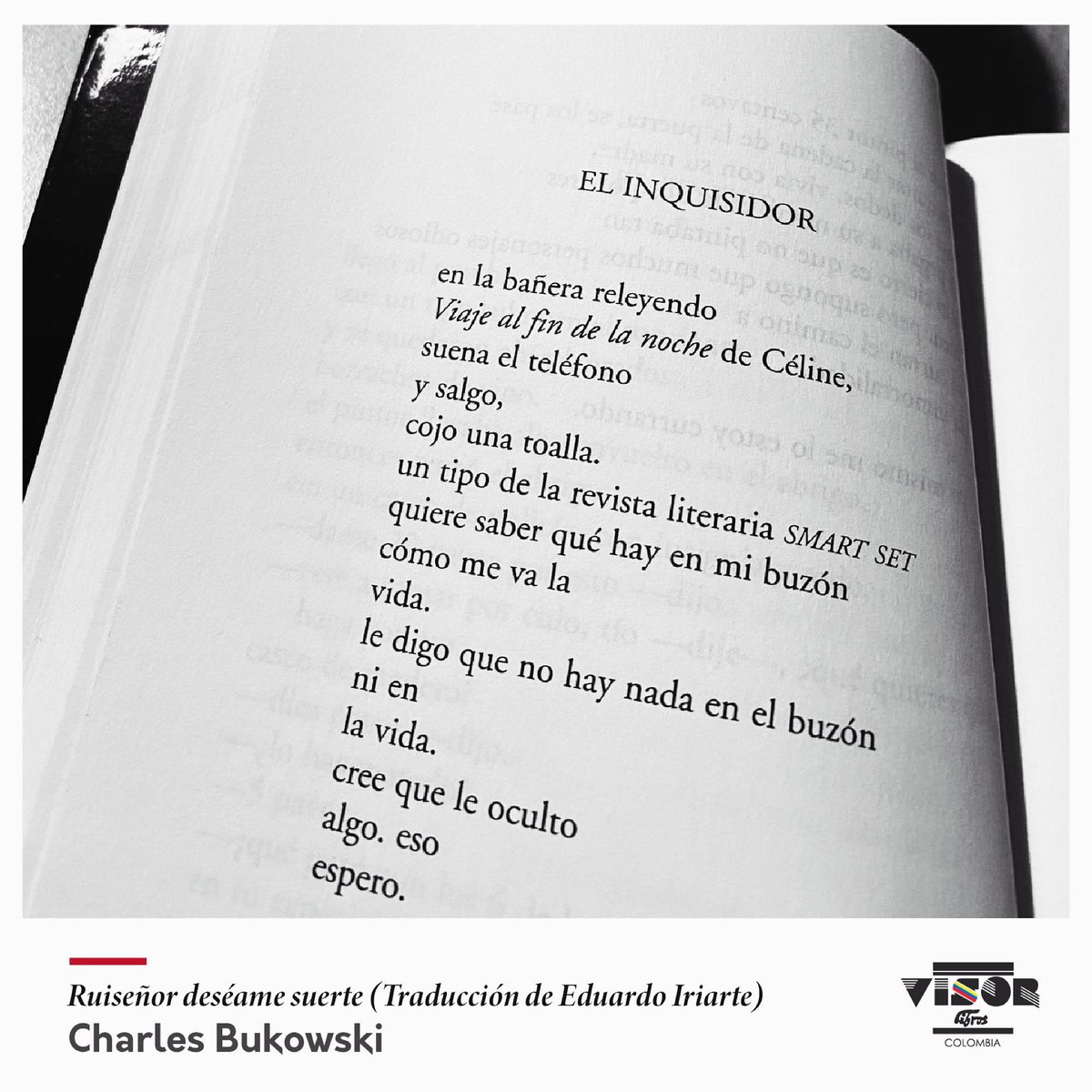 #poesíavisor Charles Bukowski