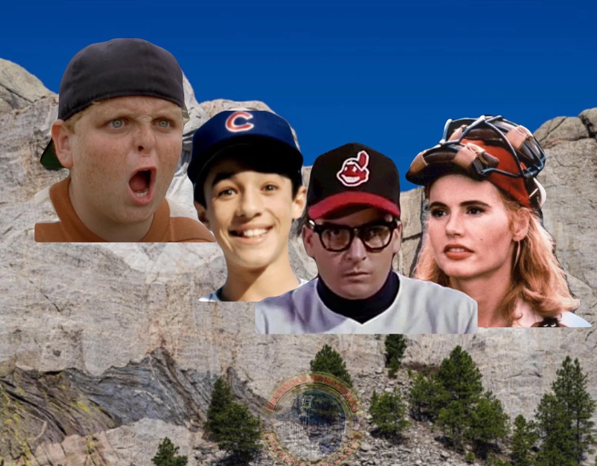 BBGreatMoments's tweet photo. Who’s on your Mount Rushmore of fictional baseball players? https://t.co/PgDBxqPCeP