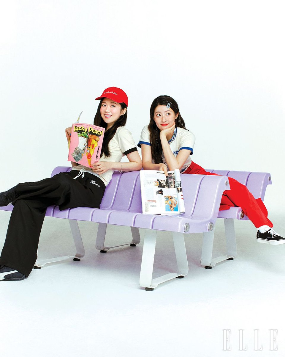 namjhyuns's tweet photo. #JangNara and #NamJiHyun for ELLE Korea July 2024 promoting the kdrama #GoodPartners. https://t.co/AjiJsaEpZl
