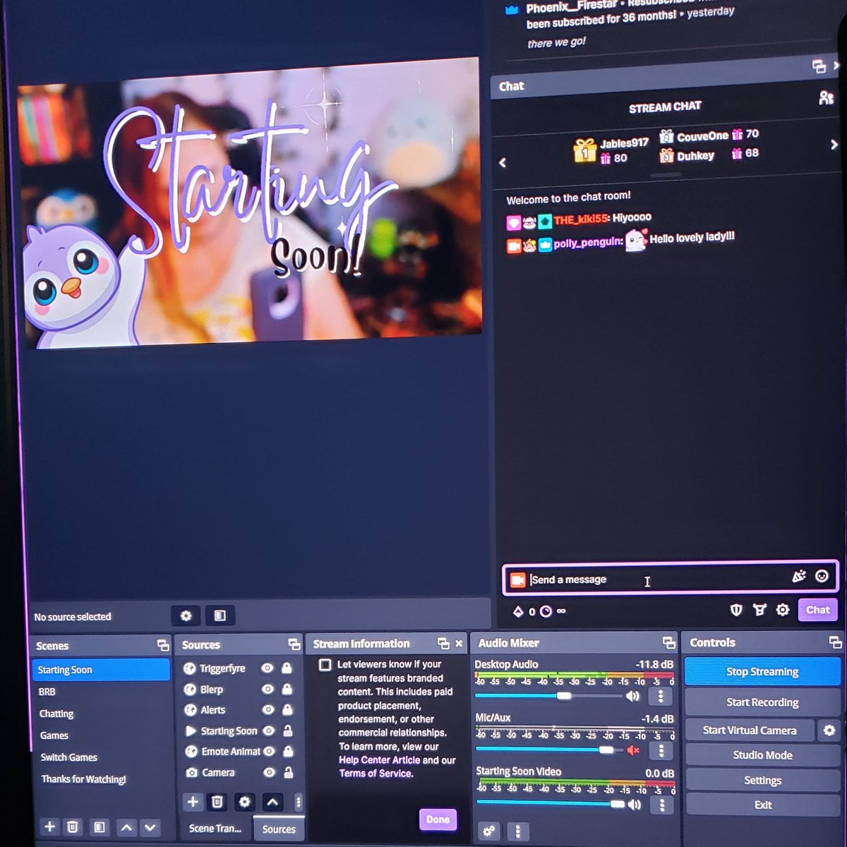 LIVE on Twitch with the Cult of the Lamb- Sins of the Flesh update! Come say hi! ❤

twitch.tv/polly_penguin