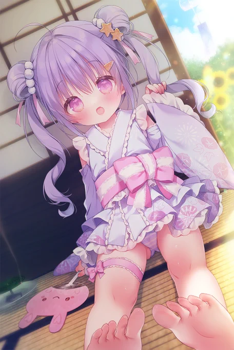 おまつりたのしみだねっ