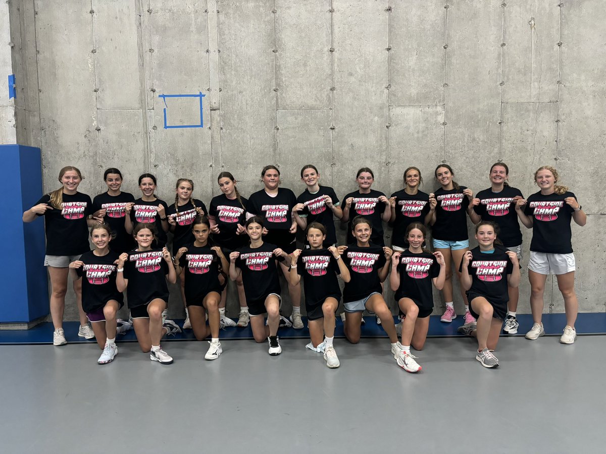 Week #4🏀…Big thank you to Creator Designs for making our camp shirts and even bigger THANK YOU to our amazing sponsors! Pictured below are some of our 4th-6th graders and 7th-9th graders.