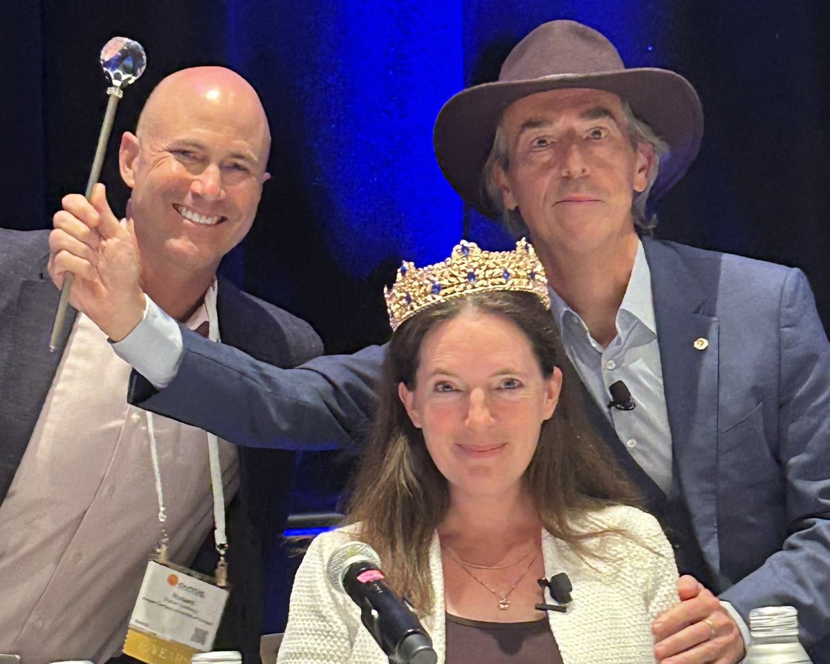 You voted and people are the drivers of transformative change in TERM (congrats Dietmar!) but Dame Molly Stevens swayed more people over to technology