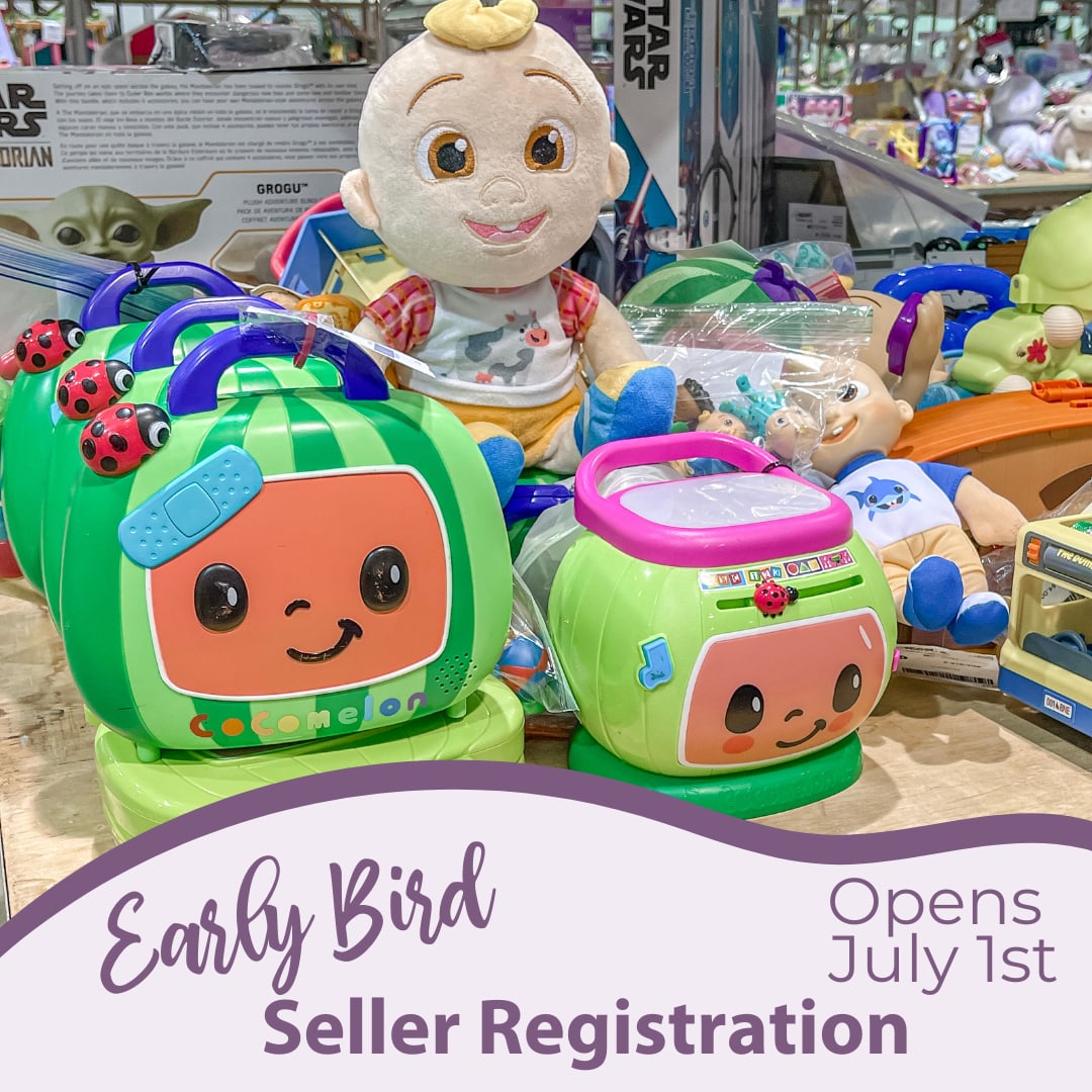 JBFDallas's tweet photo. Registration for our Fall Sale opens Monday, July 1st at 8am!  🎉
Get ready to declutter your kids' closets and turn those outgrown items into extra 💰cash this season.

🗓️ Sept. 12-15, 2024
📌 Mesquite Convention Center
1700 Rodeo Dr. Mesquite, TX 75149
#jbfdallas https://t.co/UWm0ehcZ80