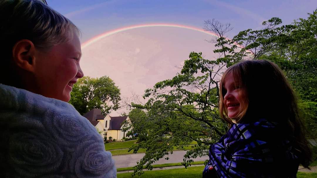 Goodnight, Sun. Hello rainbow! <a href="/WHAS11/">WHAS11 News</a>