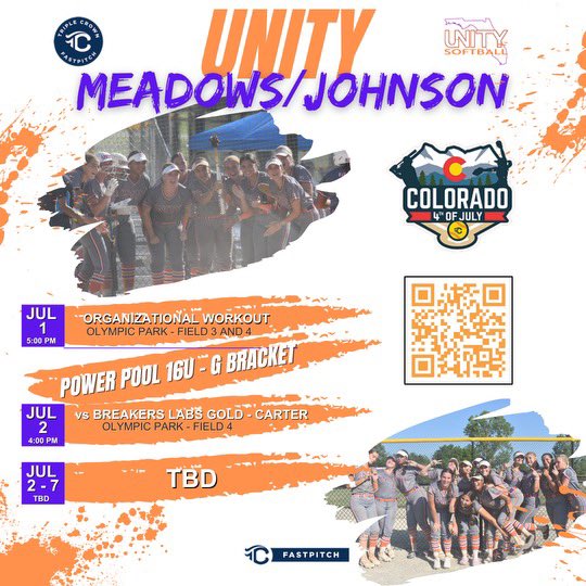 Jazzy_2026's tweet image. LETS GO U!!!! So ready for CO Sparkler!!Ready to go out and show out!! Can’t wait to hit the field with my girls, Come check us out💜🧡

@CSA_Athletes @UnityMeadows @pursoftball @FEDESOFTPR @Baldwinsoftbal1 @CFreemanJAX @DuvalSports 

#TeamCSA #VAUnity #BTOWN