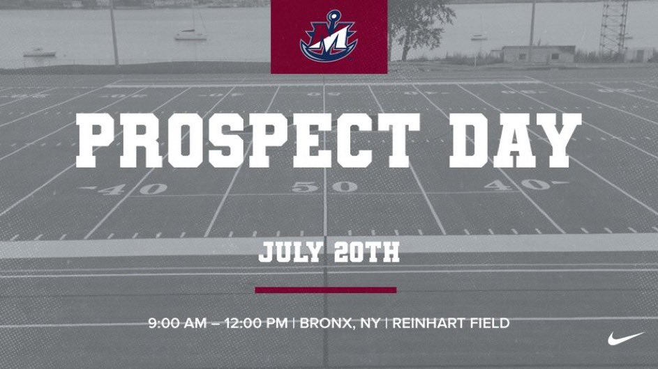 XavierGreene14's tweet photo. I will be attending the Maritime camp on July 20th @NYMaritimeFB @BaysideFootball https://t.co/Lz7P5878YS