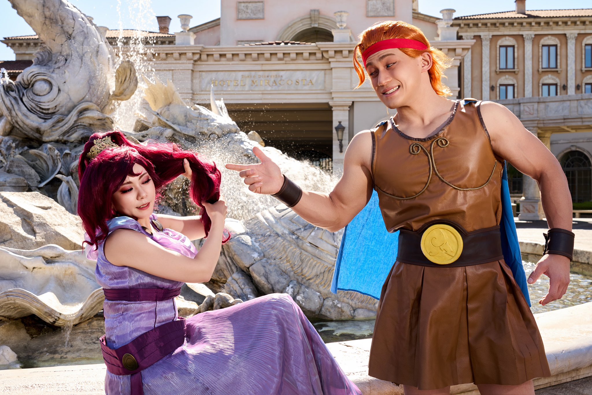 ヘラクレス メガラ メグ 専用ページ ⸜❤︎⸝‍ Dハロ仮装 ウィッグ