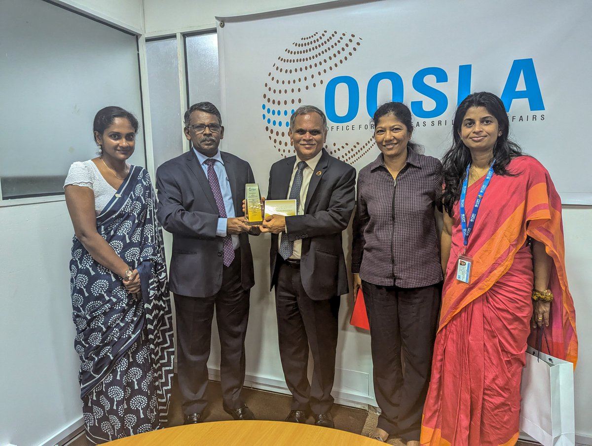 Office for Overseas Sri Lankan Affairs tweet media