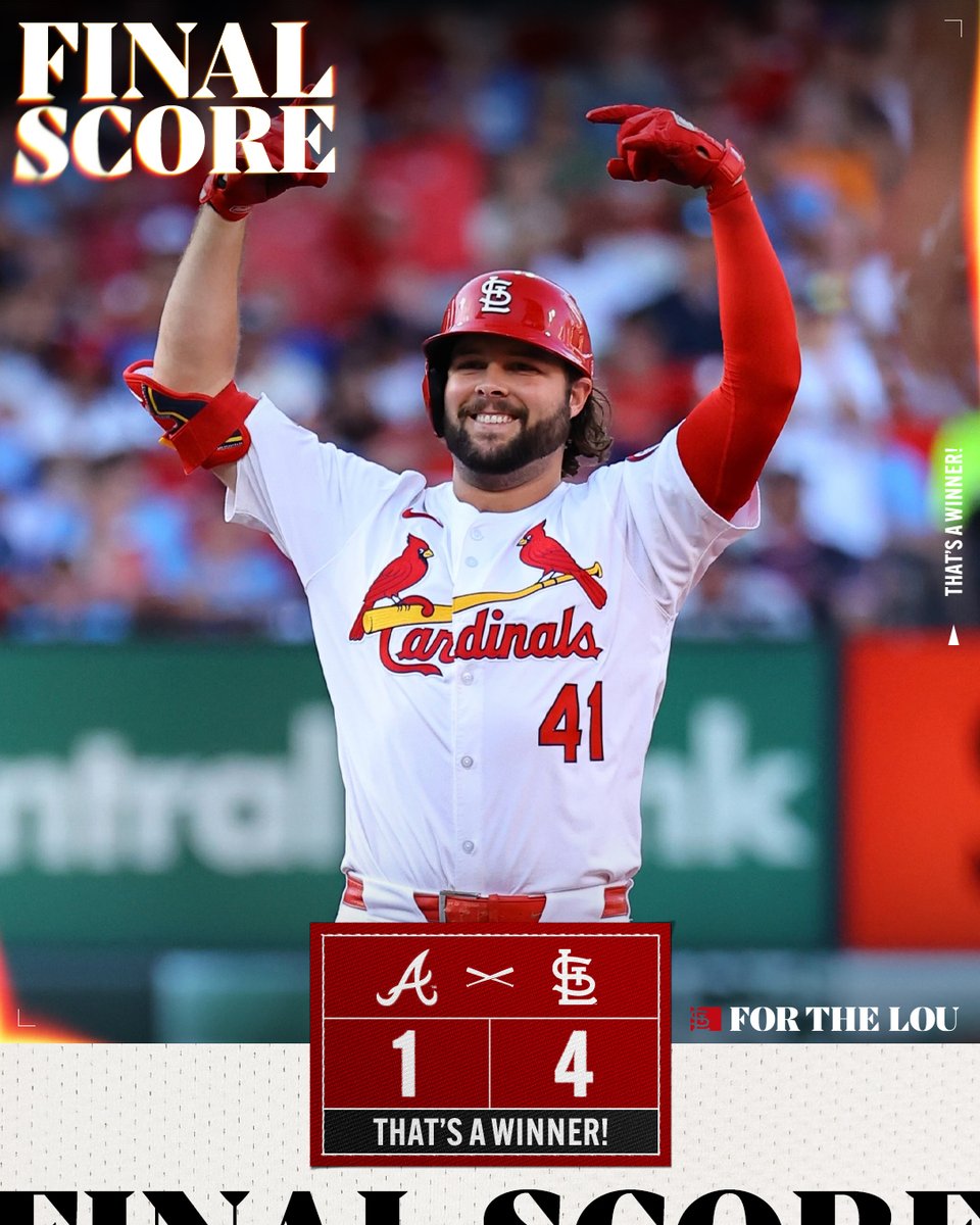 Cardinals's tweet photo. ANOTHER DAY, ANOTHER SERIES WINNER!  

#ForTheLou https://t.co/bYBQ1uV8mn