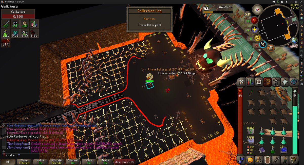 Zyskah's tweet image. 4kc Primordial Crystal, what&apos;s happening on my hc!! 👀🥄
#osrs #hcim #collectionlog