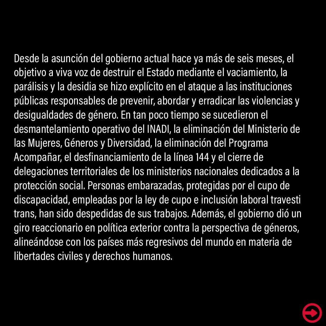 🔥 Compartimos nuestro Documento de Unidad Federal que sintetiza nuestro posicionamiento, y profundiza un proceso de construcción de nuestro proyecto político y social en defensa de la democracia contra el neofascismo.
🏳️‍⚧️🏳️‍🌈💜✌🏽✊🏼