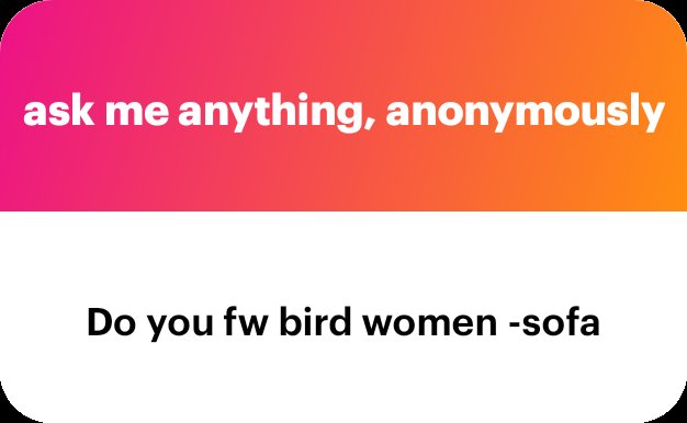 ohn0jericho_'s tweet photo. @ohnojericho_ I fucking love bird women https://t.co/sG5Ed0435A