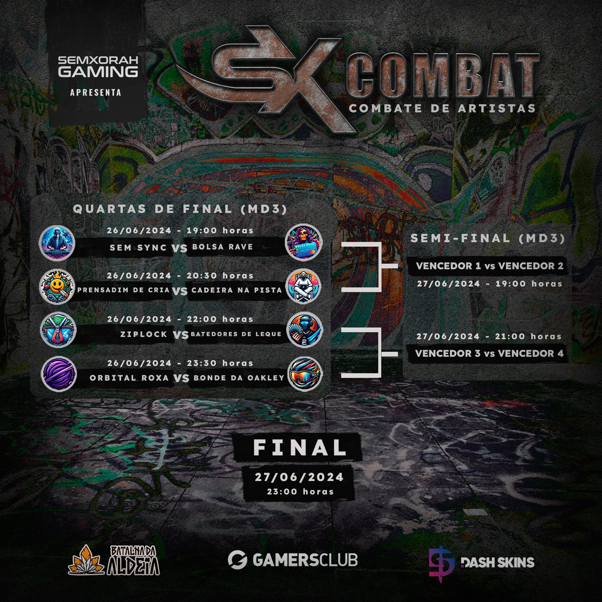 Agora no twitch.tv/tvsemxorah