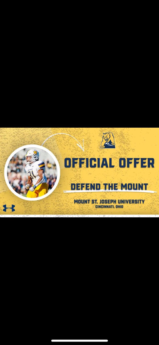 Jacob Cheatham (@jcheat1710) on Twitter photo I am very grateful to receive an offer from <a href="/MSJ_FB/">Mount St. Joseph Football</a> to play football at the next level. Thank you <a href="/Coach_DHughes/">Darold Hughes</a> and <a href="/CoachHopperton/">Coach Hopperton</a> for this opportunity.
<a href="/Coach_Burbridge/">TJ Burbridge</a> <a href="/SilverKnightFB/">Bishop Ready Football</a> I am very grateful to receive an offer from <a href="/MSJ_FB/">Mount St. Joseph Football</a> to play football at the next level. Thank you <a href="/Coach_DHughes/">Darold Hughes</a> and <a href="/CoachHopperton/">Coach Hopperton</a> for this opportunity.
<a href="/Coach_Burbridge/">TJ Burbridge</a> <a href="/SilverKnightFB/">Bishop Ready Football</a>