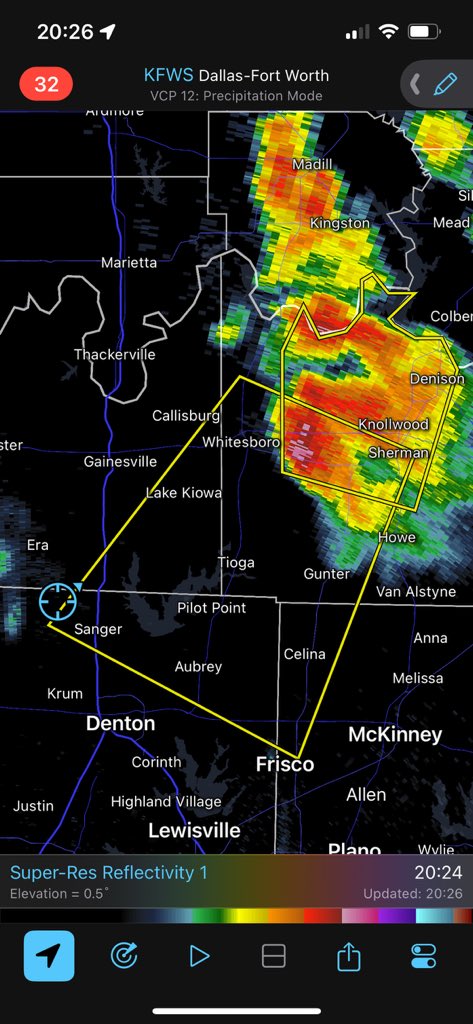 walkerdj01's tweet image. Photogenic warned storm.