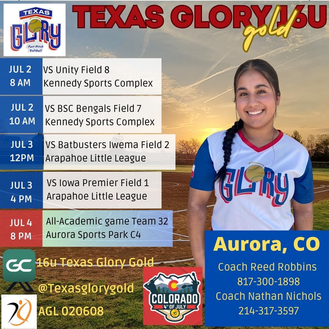 Kaaya Mehta (@kaayamehta) on Twitter photo Leave for Denver in 2 days for the Sparkler & Camps <a href="/COSparkFire/">CO 4th of July</a>. See us <a href="/TexasGloryGold/">Texas Glory Gold</a> play. And catch the All-Academic game on July 4th. #28TexasGlory <a href="/Reed__Robbins/">Reed Robbins</a> <a href="/Nichols11N/">Nathan Nichols</a> <a href="/cedricc07734293/">Cedric Coleman</a> <a href="/TexasGlory/">Texas Glory</a> youtube.com/@kaayam8357?si… & sportsrecruits.com/athlete/kaaya_… Leave for Denver in 2 days for the Sparkler & Camps <a href="/COSparkFire/">CO 4th of July</a>. See us <a href="/TexasGloryGold/">Texas Glory Gold</a> play. And catch the All-Academic game on July 4th. #28TexasGlory <a href="/Reed__Robbins/">Reed Robbins</a> <a href="/Nichols11N/">Nathan Nichols</a> <a href="/cedricc07734293/">Cedric Coleman</a> <a href="/TexasGlory/">Texas Glory</a> youtube.com/@kaayam8357?si… & sportsrecruits.com/athlete/kaaya_…