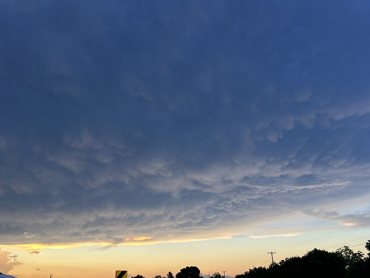 NETexasMedia's tweet image. Looking towards  Sherman Tx from Greenville Tx  #txwx
