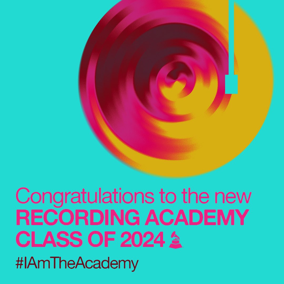 Victoria Records (@victoriarecords) on Twitter photo Welcome to our new <a href="/RecordingAcad/">Recording Academy / GRAMMYs</a> members! ✨ We're thrilled to have this talented class of diverse creators & professionals join our vibrant community serving music globally.
New members, accept your invites by 7/31 to help shape the future of music. #IAmTheAcademy Welcome to our new <a href="/RecordingAcad/">Recording Academy / GRAMMYs</a> members! ✨ We're thrilled to have this talented class of diverse creators & professionals join our vibrant community serving music globally.
New members, accept your invites by 7/31 to help shape the future of music. #IAmTheAcademy