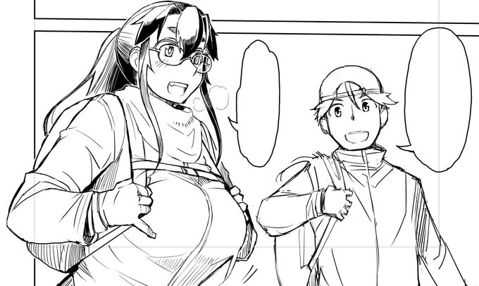 なんか
蒸し暑い空気の中で厚着を描くのたいへん 