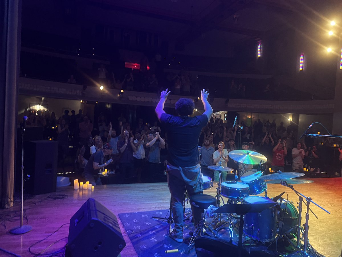 Think it’s safe to say Lawrence, Kansas LOVES <a href="/MakayaMcCraven/">Makaya McCraven</a>! #FreeStateFest