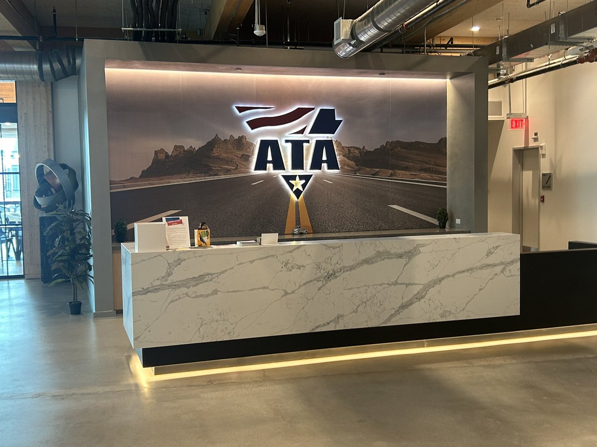 ATA Law Enforcement Advisory Board had a great meeting today, proud to work with these amazingly professionals!  Was awesome being there with the amazing staff and getting the work done - just check out the latest in Truck Parking!! #LEAB <a href="/TRUCKINGdotORG/">American Trucking</a> #Zonar